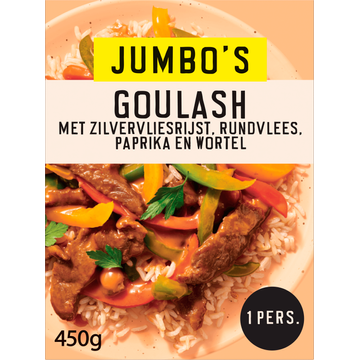 Jumbo's Vriesverse Maaltijd Goulash 450g