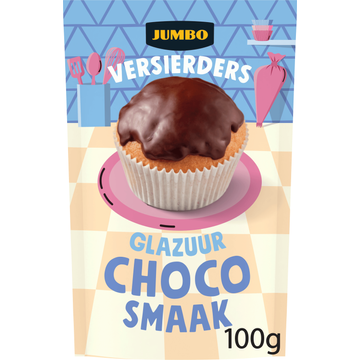 Jumbo Versierders Glazuur Choco Smaak 100 g
