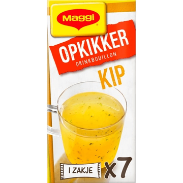MAGGI Opkikker Drinkbouillon Kip 7 x 4 g