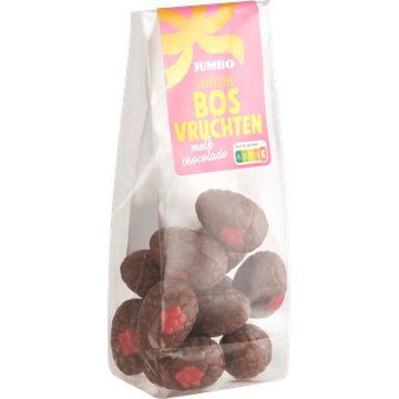 Jumbo Luxe Eitjes Bosvruchten Melkchocolade 150 g