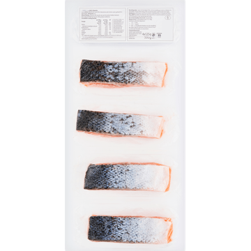 Jumbo Zalmfilet met Huid 4 x 125 g