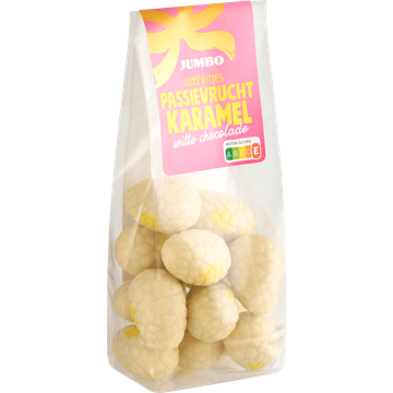 Jumbo Luxe Eitjes Passievrucht Karamel Witte Chocolade 150 g