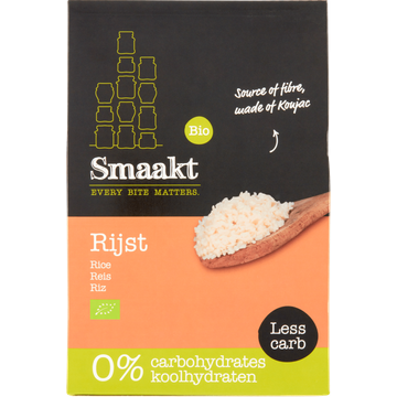 Smaakt Less Carb Konjac Rijst 270g