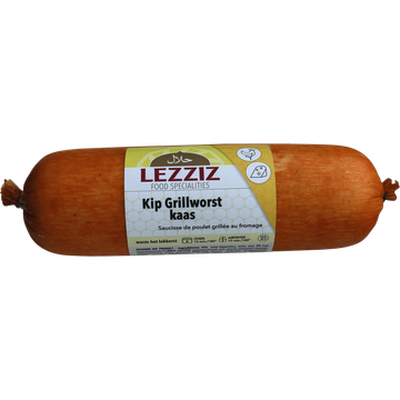 LEZZIZ Kip Grillworst Kaas 250g