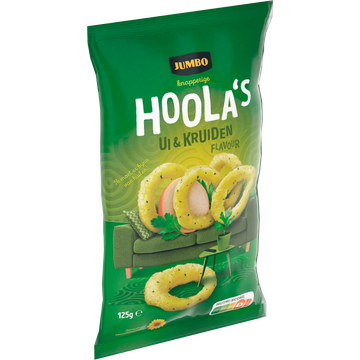 Jumbo Knapperige Hoola's Ui & Kruiden Flavour 125 g
