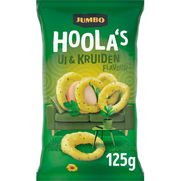 Jumbo Knapperige Hoola's Ui & Kruiden Flavour 125 g