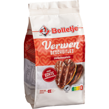 Bolletje Verwen Beschuitjes Melkchocolade 100 g