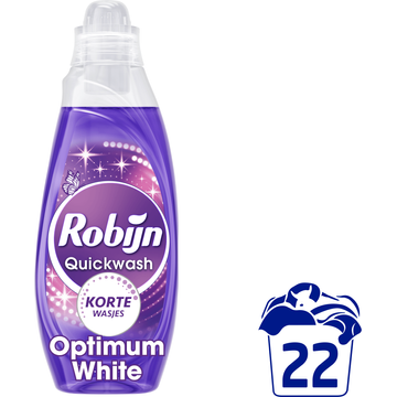 Robijn Quickwash Optimum White 22 Wasbeurten