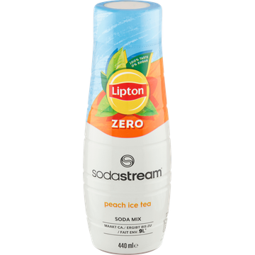Sodastream Lipton Zero Peach Ice Tea Soda Mix 440 ml