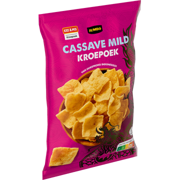 Jumbo Cassave Mild Kroepoek 75 g