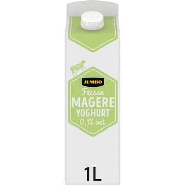 Jumbo Frisse Magere Yoghurt 0,1% Vet 1 L