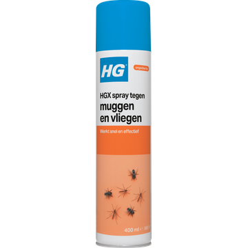 HGX Spray Tegen Muggen En Vliegen 400ml