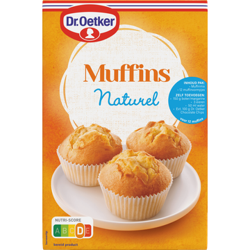 Dr. Oetker Muffins Naturel Bakmix 350 g