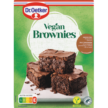 Dr. Oetker Vegan brownies choco bakmix 360 g