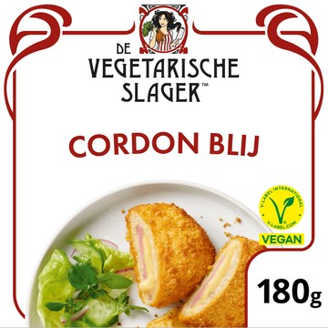 De Vegetarische Slager Cordon Blij 180 g