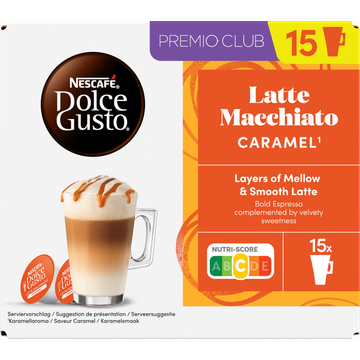 NESCAFÉ Dolce Gusto, Koffiecapsules Caramel Macchiato, 30 cups, 273 gr