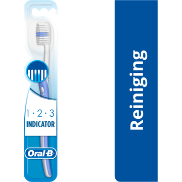 Oral-B 123 Indicator Medium Handtandenborstel
