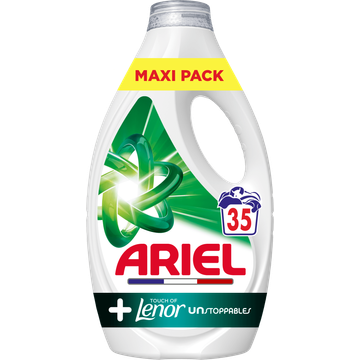 Ariel Wasmiddel +Touch of Lenor Unstoppables, 35 Wassen