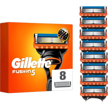 Gillette Fusion5 8 Navulmesjes voor Mannen