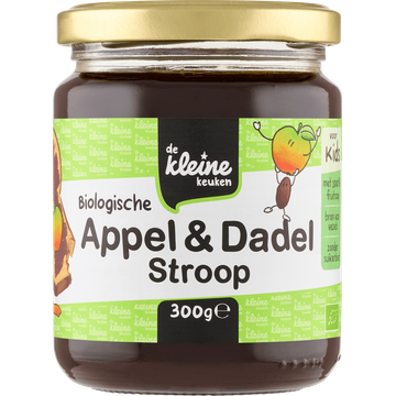 De Kleine Keuken Biologische Appel & Dadel Stroop voor Kids 300 g
