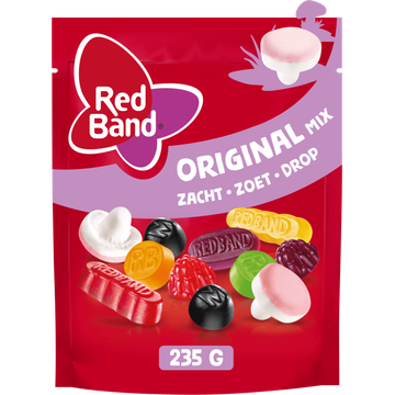 Red Band Original Mix Zacht Zoet Drop 235 g