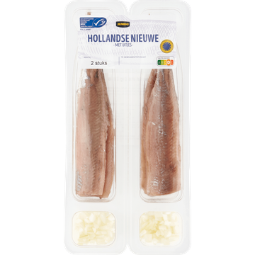 Jumbo Haring Hollandse Nieuwe met Uitjes 2 Stuks
