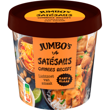 Jumbo's Satésaus Chinees Recept 400 g