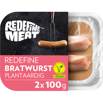 Redefine Bratwurst, 2 stuks, 200 g, diepvries