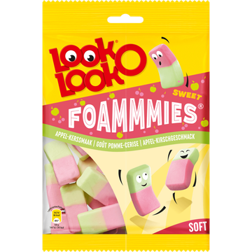 Look-O-Look Foammmies Appel-Kers 180g