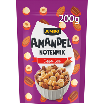 Jumbo Amandel Notenmix Gezouten 200 g