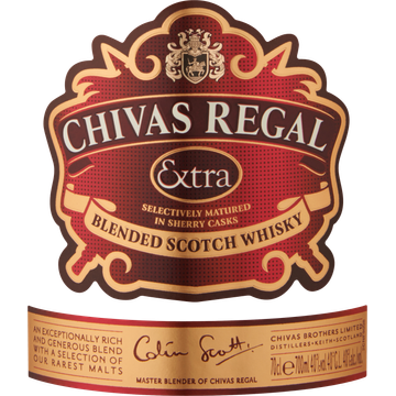 Chivas Regal Extra Blended Scotch Whisky 70 cl