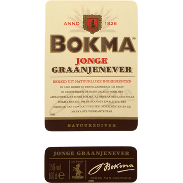 Bokma Jonge Graanjenever 1 L