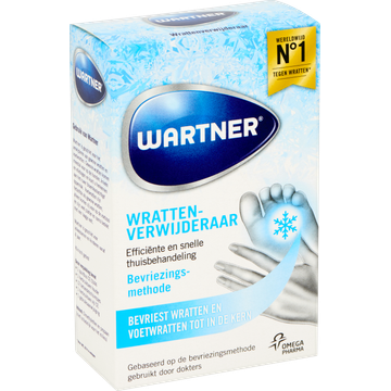 Wartner Wrattenverwijderaar bevriezingsmethode