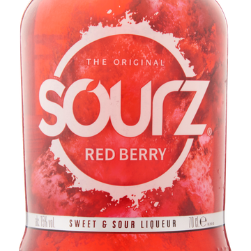 Sourz Red Berry Sweet & Sour Likeur 70 cl