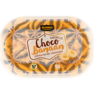 Jumbo Roomijs Choco Banaan 500 g