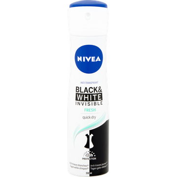 NIVEA Black & White Invisible Fresh anti-transpirant 150ml