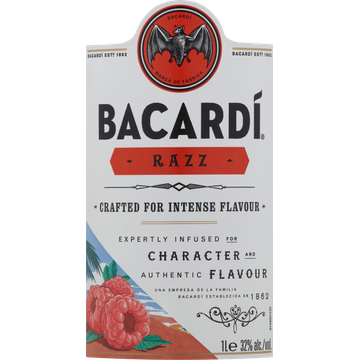 BacardÃ­ Razz Rum 1000 ml