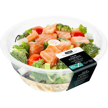 Jumbo Verse Stoommaaltijd Zalm Roomsaus met Prei, Pasta en Broccoli 450 g