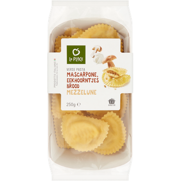 La Place Verse Pasta Mascarpone, Eekhoorntjes Brood Mezzelune 250 g