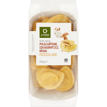 La Place Verse Pasta Mascarpone, Eekhoorntjes Brood Mezzelune 250 g