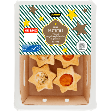 Jumbo Mini Pasteitjes 6 Stuks 78 g