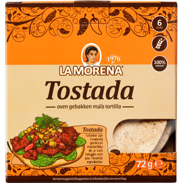 La Morena Tostada 72g