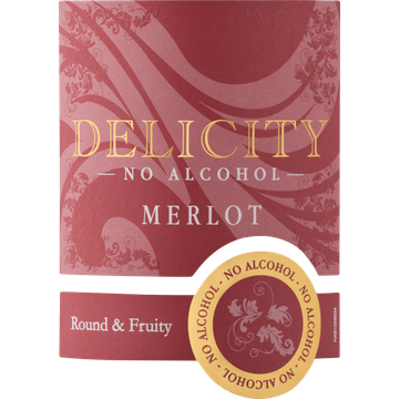 Delicity - Merlot - <0,5% Alcoholvrij - 750ML