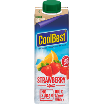 CoolBest 100% Juice Strawberry Hill 330 ml