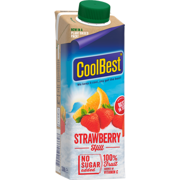 CoolBest 100% Juice Strawberry Hill 330 ml