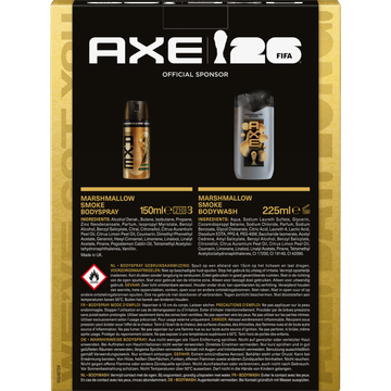 Axe Giftset Marshmallow Smoke FIFA 1 Stuk