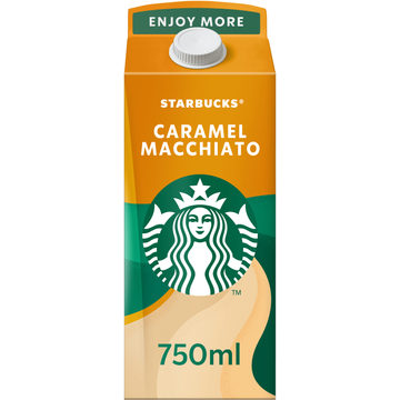 Starbucks Multiserve Caramel Macchiato ijskoffie 750ml