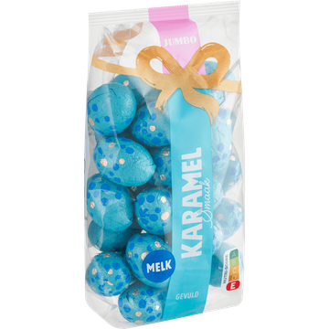 Jumbo Paaseitjes Melk Karamel Smaak Gevuld 200 g