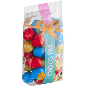 Jumbo Paasei Mix Melk, Wit & Puur Massief 200 g
