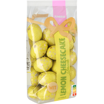 Jumbo Paaseitjes Wit Lemon Cheesecake Gevuld 200 g